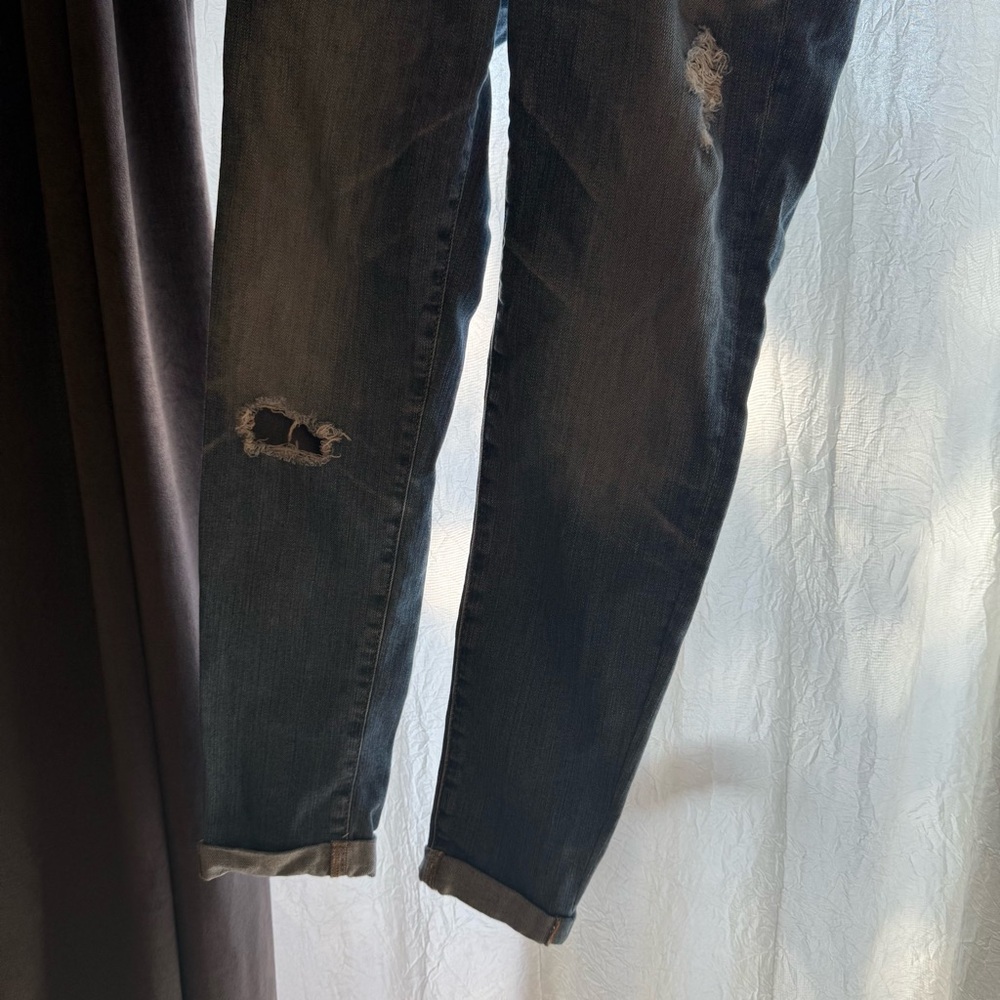 AG Adriano‎ Goldschmied The Stilt Cigarette Roll Up Denim Jeans - Picture 7 of 8